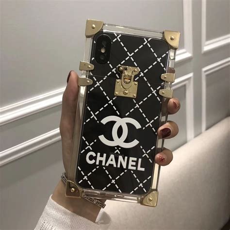 chanel telefoonhoesje iphone x|Chanel ipad case.